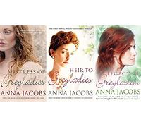 Anna Jacobs 3 Book Greyladies set Mistress of Greyladies, Heir to Greyladies & Legacy of Greyladies