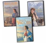 Anna Jacobs Michaels Family 3 Book Set | Historical Family Saga Romance Novels - Threepenny Dreams, A Pennyworth Of Sunshine, Twopenny Rainbows