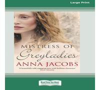 Anna Jacobs Mistress of Grey [Standard Large Print] Paperback Book Anna Jacobs Multicolor