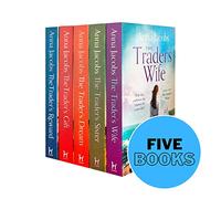 Anna Jacobs The Trader Series 5 Books Collection Set (The Trader's Wife, The Trader's Sister, The Trader's Dream, The Trader's Gift, The Trader's Reward)