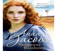 Anna Jacobs Twopenny Rainbows Paperback Book in White Anna Jacobs White