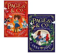 Anna James Pages & Co Collection 2 Books Set (Tilly and the Bookwanderers, Tilly and the Lost Fairy Tales)