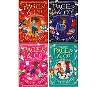 Anna James Pages & Co Collection 4 Books Set (Tilly and the Bookwanderers, Tilly and the Lost Fairy Tales, Tilly and the Map of Stories, The Book Smugglers)