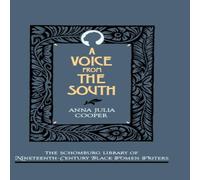Anna Julia Cooper A Voice from the South Hardcover Book Anna Julia Cooper Multicolor