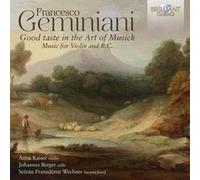 ANNA KAISER/HWA-JEON - GEMINIANI GOOD TASTE IN THE A - cd - K4z