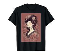 Anna Karenina - Tolstoy Portrait T-Shirt, Men, Black, Large