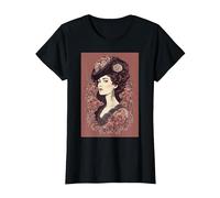Anna Karenina - Tolstoy Portrait T-Shirt, Women, Black, Large