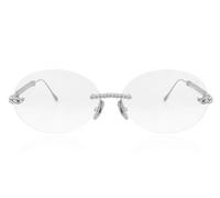 Anna-Karin Karlsson CHAIN NEST - OVAL Women's Glasses, Silver, Size Standard