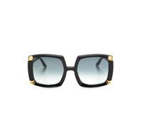 ANNA-KARIN KARLSSON Strawberry Moon oversize-frame sunglasses - Black One Size