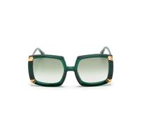 ANNA-KARIN KARLSSON Strawberry Moon oversized-frame sunglasses - Green One Size