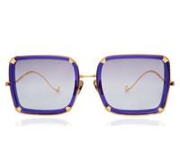 Anna-Karin Karlsson WHITE MOON Purple Women’s Sunglasses Gold Size 56