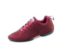 Anna Kern Men´s Dance Sneakers 4035 Bold - Size: UK 11 Red Black