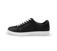 Anna Kern Suny Men's Dance Trainers 7410 - Black Leather - Normal Width - Full-Length PU Sole - Removable Multi-Width Midsole, black, 8.5 UK