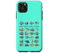 Anna Maria Island Florida Colorful Fish Design Case for iPhone 11 Pro Max