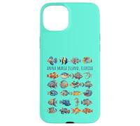 Anna Maria Island Florida Colorful Fish Design Case for iPhone 15 Plus