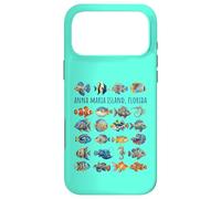 Anna Maria Island Florida Colorful Fish Design Case for iPhone 17 Pro Max