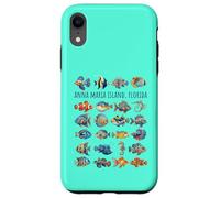 Anna Maria Island Florida Colorful Fish Design Case for iPhone XR