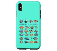 Anna Maria Island Florida Colorful Fish Design Case for iPhone XS Max