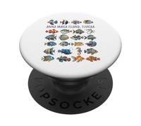 Anna Maria Island Florida Colorful Fish Design PopSockets Adhesive PopGrip