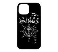 Anna Maria Island Florida Compass Rose Anchor FL Maritime Case for iPhone 15