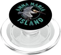 Anna Maria Island Florida Pelican Design PopSockets PopGrip for MagSafe