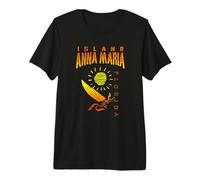 Anna Maria Island Florida Sailing Beach Catamaran, FL Sunset Premium T-Shirt