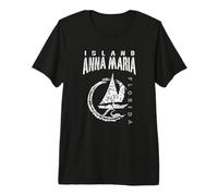 Anna Maria Island Florida Souvenir, Sailing, Sailboat Premium T-Shirt