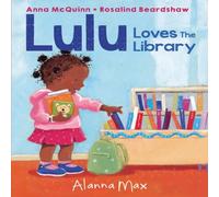 Anna McQuinn Lulu Loves the Library Paperback Book Anna McQuinn Multicolor