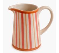 Anna Michelle Ceramic Jug Hand Painted Jug for Milk Stoneware Ceramic Pitchers for Multiple Use in The Kitchen Perfect for Home Decor Unique Gift (Rose)