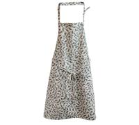 Anna Michelle Cotton Chef Apron for Men Women with 2 Pockets Unisex Adjustable Kitchen Aprons for Cooking Baking BBQ Grilling Gardening Painting Professional Aprons for Work (Blue)