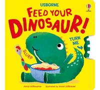 Anna Milbourne Feed your Dinosaur Paperback Book Anna Milbourne Multicolor