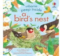 Anna Milbourne Peep Inside a Bird's Nest Board book Book Anna Milbourne Multicolor