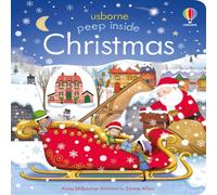 Anna Milbourne Peep Inside Christmas Board book Book Anna Milbourne Multicolor