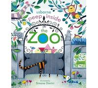 Anna Milbourne - Peep Inside the Zoo - Board book - G245z