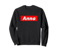 Anna Name 90's Streetwear Y2K Outfit Girl Gift For Annas Sweatshirt
