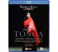 Anna Netrebko, Luca Salsi, Francesco Meli, Alfonso Antoniozzi, Chorus of Teatro alla Scala, Teatro alla Scala, Davide Livermore; Riccardo Chailly - Giacomo Puccini: Tosca [Blu-ray] [Region Free]