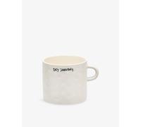 Anna + Nina Anna + Nina Dry January Ceramic Mug Black