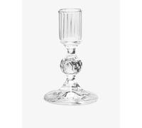 Anna + Nina Anna + Nina Gemma Glass Candle Holder 10.5cm Clear