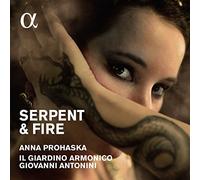 Anna Prohaska - Serpent Fire Arias For Dido Cleopatra - CD - F4z