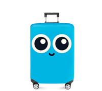 ANNA QUEEN Flower Luggage Suitcase Cover,Suitcase Protector, Travel Suitcase Cover for 20-34 Inch Luggage, Stretchable & Washable Spandex Travel Accessories, #17, S(fits 20-22inch suitcase)