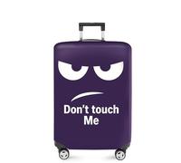 ANNA QUEEN Funny Luggage Suitcase Cover,Suitcase Protector, Travel Suitcase Cover for 18-32 Inch Luggage, Stretchable & Washable Spandex Travel Accessories, #10, L(fits 28-30Inch suitcase)