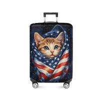 ANNA QUEEN Luggage Suitcase Cover,Suitcase Protector, Travel Suitcase Cover for 18-32 Inch Luggage, Stretchable & Washable Spandex Travel Accessories, #19, L(fits 28-30Inch suitcase)