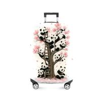 ANNA QUEEN Luggage Suitcase Cover,Suitcase Protector, Travel Suitcase Cover for 20-34 Inch Luggage, Stretchable & Washable Spandex Travel Accessories, 117, L(fits 28-30Inch suitcase), Modern