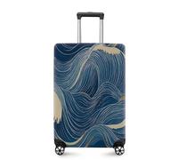 ANNA QUEEN Luggage Suitcase Cover,Suitcase Protector, Travel Suitcase Cover for 20-34 Inch Luggage, Stretchable & Washable Spandex Travel Accessories, #13, L(fits 28-30Inch suitcase)