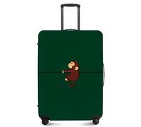 ANNA QUEEN Travel Luggage Cover,Suitcase Protector-Stretchable&Anti-Scratch Travel Bag Cover,Washable Durable Protects from Scratches,Dirt,and Damage, Cute Monkey, S(fits 20-22inch suitcase), Casual