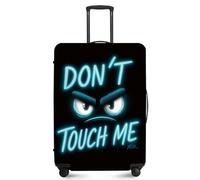 ANNA QUEEN Travel Luggage Cover Suitcase Protector Suitcase Cover Anti-Scratch,Stretchable Fit for 18-32Inch Luggage,Travel Bag Cover Washable, Don't Touch Me, M(fits 22-25Inch suitcase), For Travel