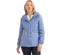 ANNA ROSE Quilted Hooded Jacket - LIGHT BLUE - 20
