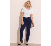 Anna Rose Women's Slim Leg Trousers in Midnight | Size: 14 Anna Rose Midnight 14