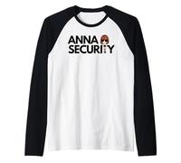 Anna Security Halloween Parent Costume-for Mini Fashionistas Raglan Baseball Tee