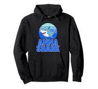 Anna Shark Family Reunion Squad First Last Name Pullover Hoodie
